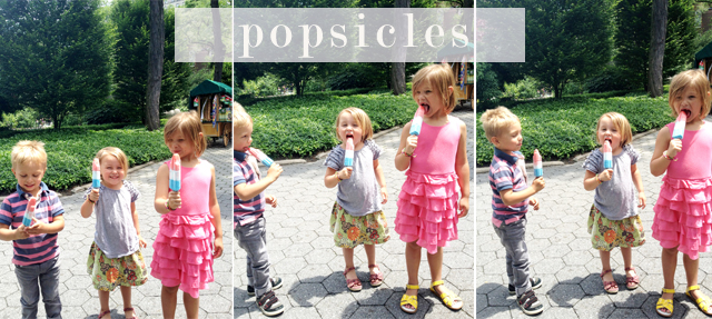 popsicles collage