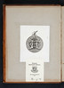 Engraved bookplate in Abiosus, Johannes Baptista: Dialogus in astrologiae defensionem cum vaticinio a diluvio ad annos 1702