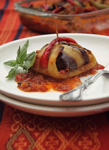 Kebab wrapped in eggplant by Fitri D. // Rumah Manis