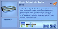 Slimline Sofa by Svelte Seating