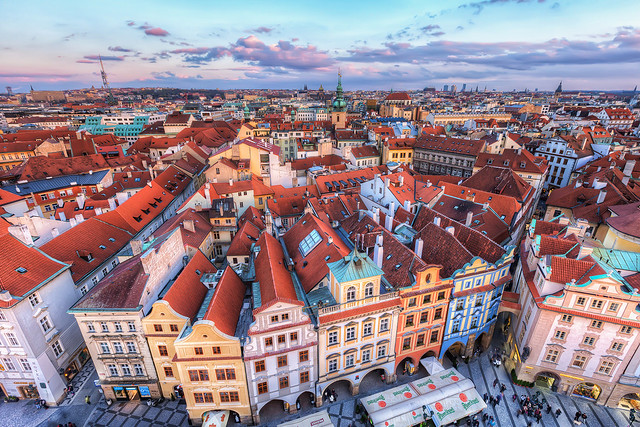 The colorful Prague