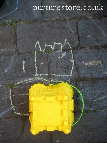 kids gardening activities ~ chalk