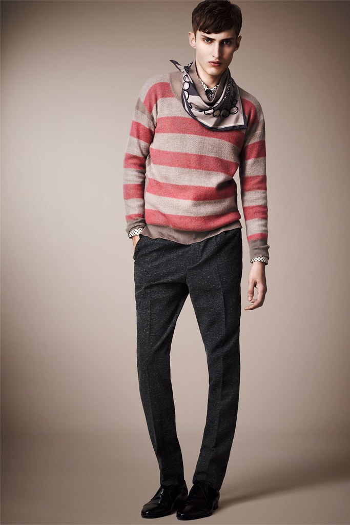 Charlie France0272_Burberry Prorsum’s Pre-​​Spring 2013 Collection(Homme Model)