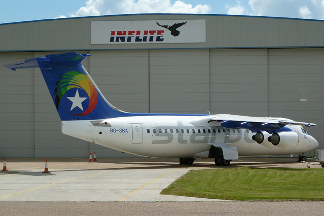 Starbow Airlines Bae146 [Click to enlarge]