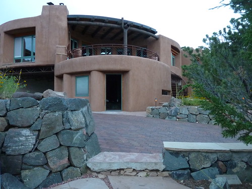 Santa Fe home of the Durons - we stayed in the casita
