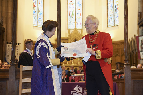 Chancellor receiving the Letters Patent