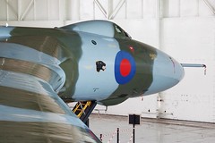 Avro 698 Vulcan B.2 XH558 at rest on 11th May 2012