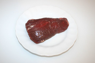 01 - Zutat Rinderfilet / Ingredient fillet of beef
