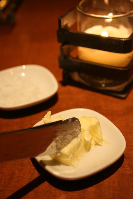 Butter and sea salt 