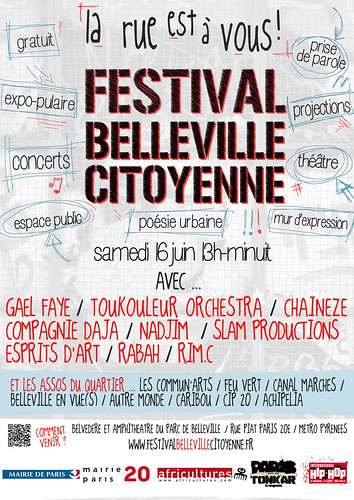 Festival Belleville citoyenne by Pegasus & Co