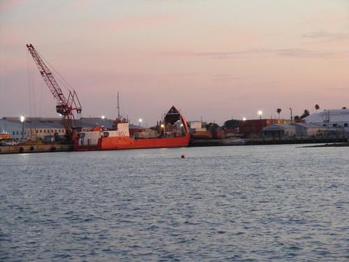 The Ft Pierce port anchorage