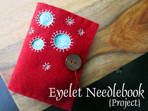 Eyelet Needlebook project