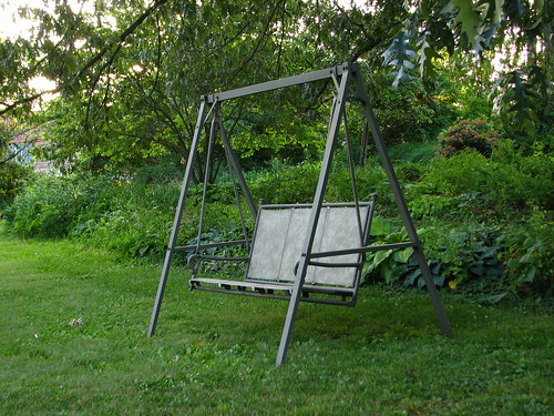 back yard swing