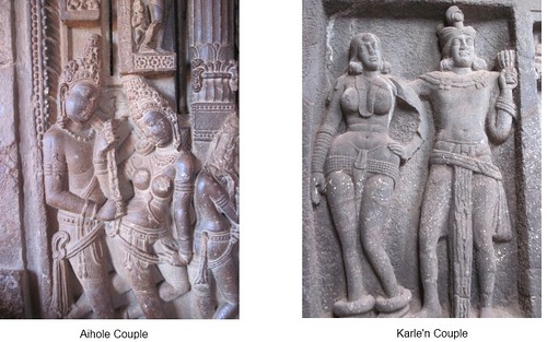 Couples from aihole and Karle