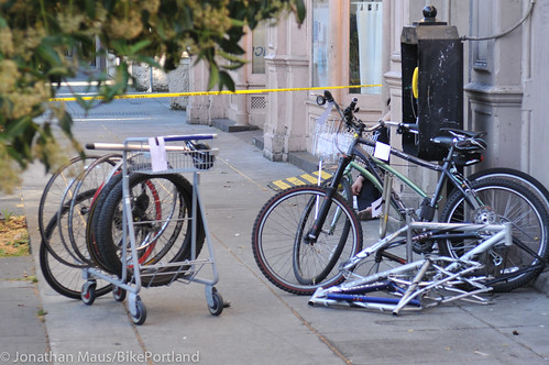 Stolen bikes at drug bust in Old Town-4