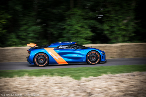 Renault Alpine A110-50 on the 2012 Goodwood Festival of Speed.