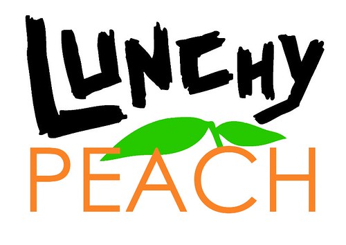 Lunchy Peach logo by Tim Anderson