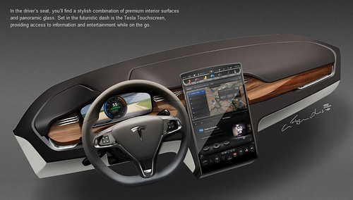 Tesla Motors - Model X Interior