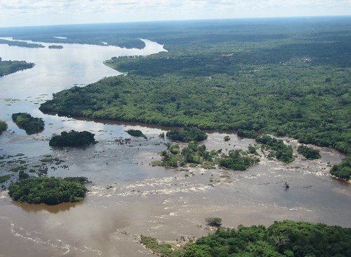 Congo rapids panorama downstream Ubundu