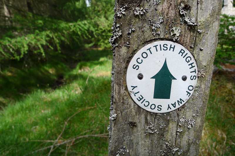 A Scottish Rights of Way Route