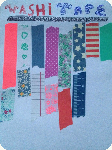 Washi tape collection as of July 2012 by FaeSarah
