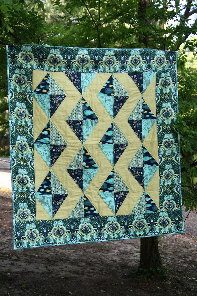 Baby quilt for Asher