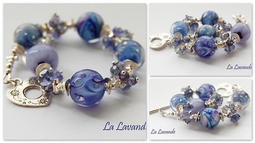 La Lavande Bracelet by gemwaithnia