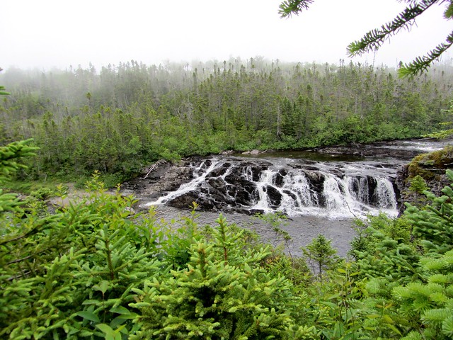 Misty Waterfalls in Gros Morne