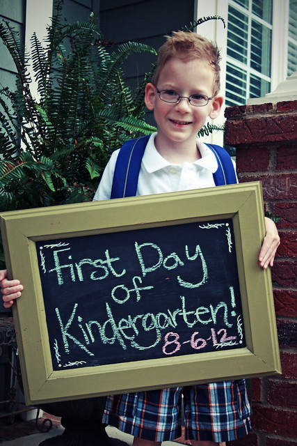 first day sign