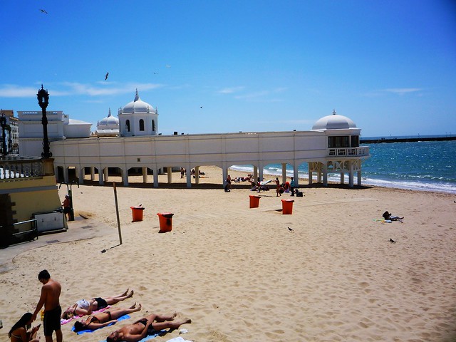 Strand Cadiz englische Anlage