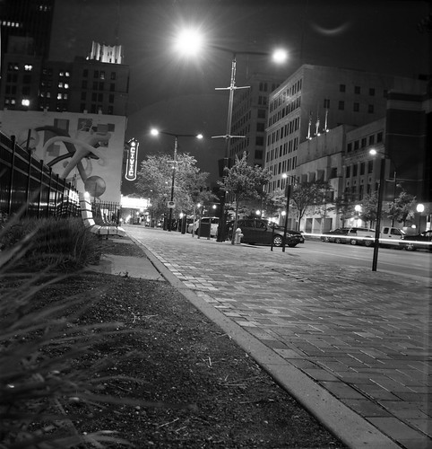 Downtown Akron at Night