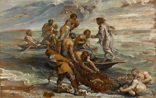 Peter Paul Rubens - The Miraculous Draught of Fishes [1618-19] by Gandalf's Gallery