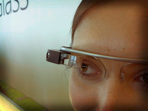 Detail of Google Glass