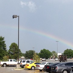 July 23, 2012 - rainbow after a summer shower #nofilter