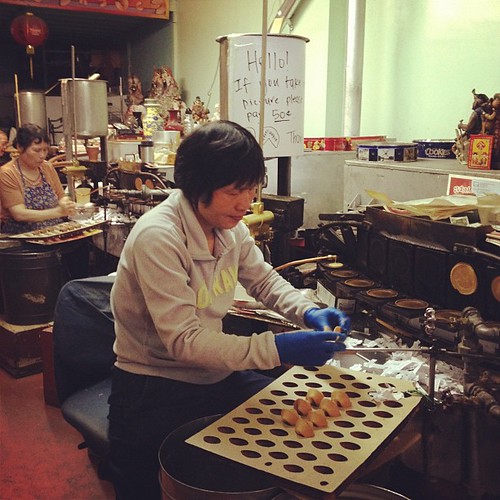 Golden Gate Fortune Cookie Factory Worker
