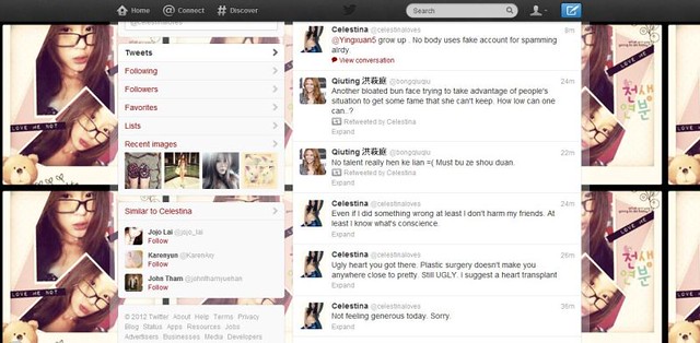 Celestina's Twitter Screengrab via EDMW (Click to Enlarge)