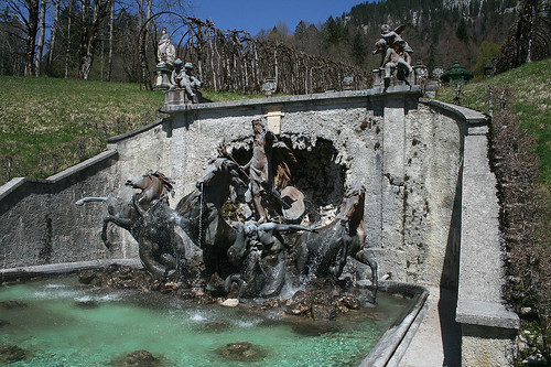 Neptunbrunnen - Schloß Linderhof