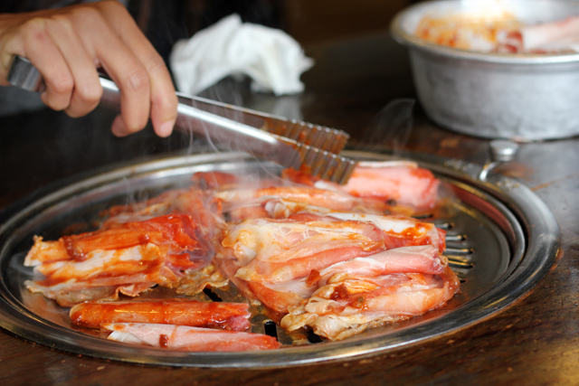 Delicious Korean Barbecue in Seoul, South Korea