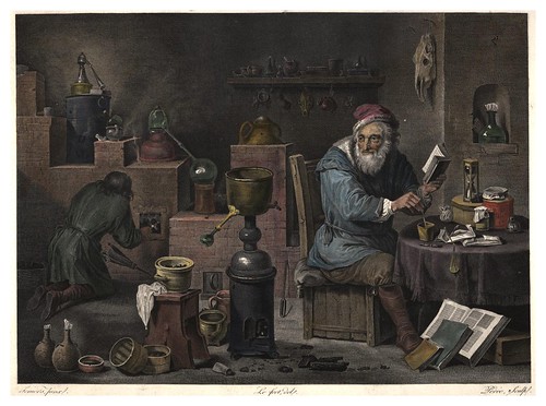 012-el Alquimista , posterior a 1769- University Pensylvania Libraries -Edgar Smith Fahs Química Colección