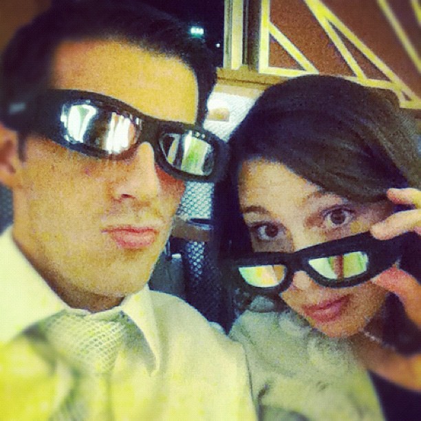 3D movie goers...while baby was in the nursery, we saw The Avengers! #disneydream