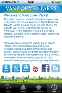 Vancouver Parks App