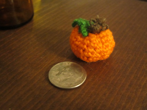 Tiny Pumpkin Amigurumi