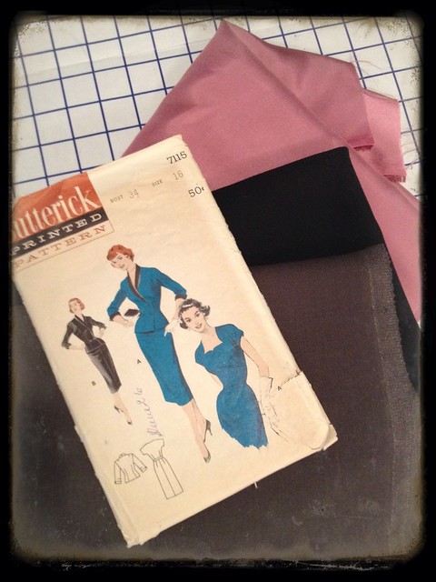 1960's Butterick pattern for Interview suit