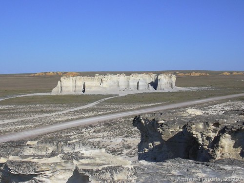 Formations at Monument Rocks National Natural Landmark, Kansas