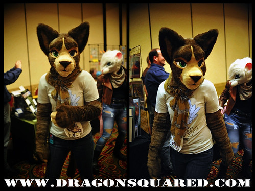 Califur 2012 - Kitty costume by DragonSquared Studio