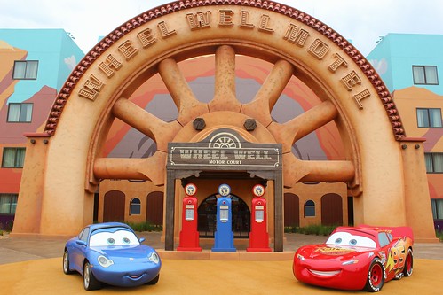 Cars wing of Disney's Art of Animation Resort
