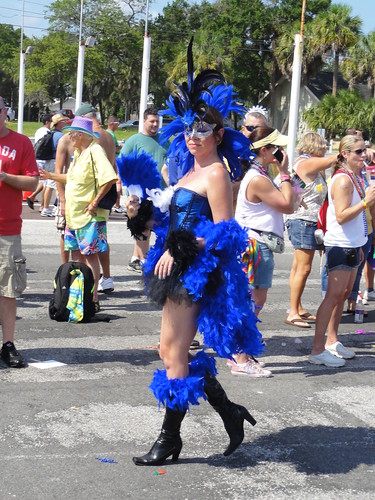 Carnival outfit at Saint Pete pride