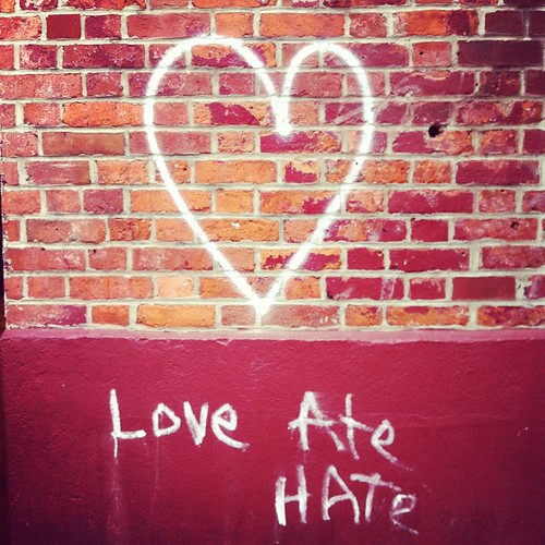 Love Ate Hate #nyc #graffiti