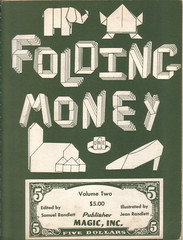 Folding money book