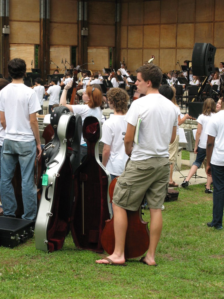 Youth Orchestra concert is held at the Heritage Amphitheatre.